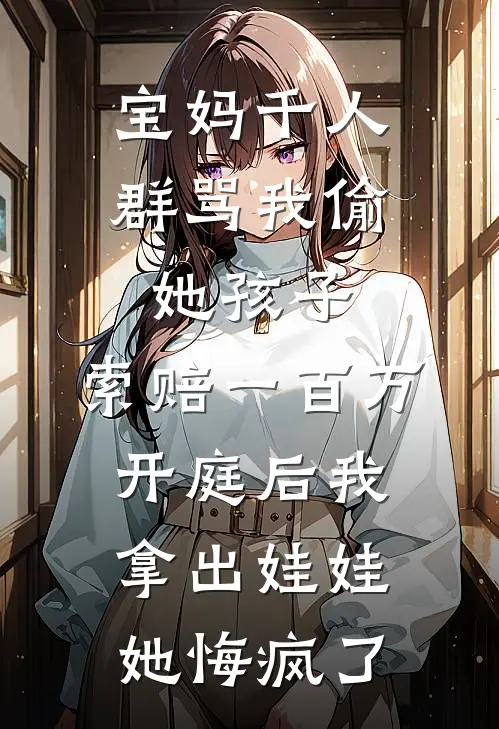 宝妈千人群骂我偷她孩子，索赔一百万，开庭后我拿出娃娃她悔疯了(宋芷江眠)最新小说_免费阅读完整版小说宝妈千人群骂我偷她孩子，索赔一百万，开庭后我拿出娃娃她悔疯了(宋芷江眠)