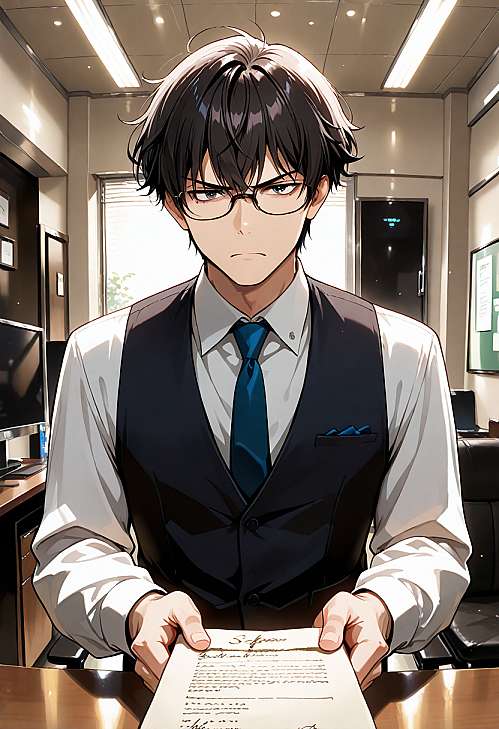 书房里的陌生人