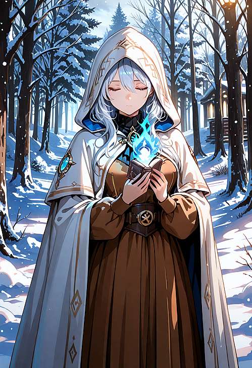 风吹雪散故人离