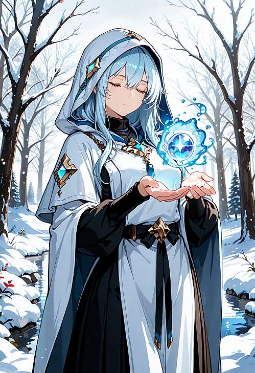 雪晴云淡不逢卿