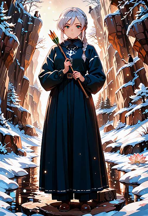 恰逢暮雪又白头