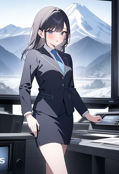 我以明月宴群山