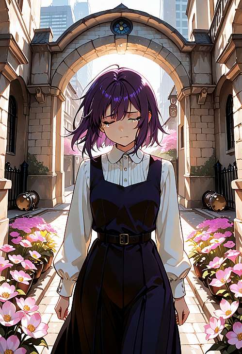 花开花落花归尘