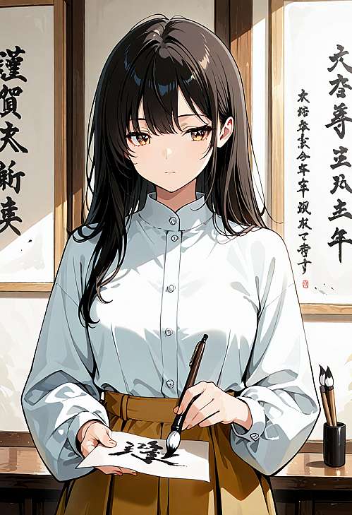 残阳落幕，爱恨沉海