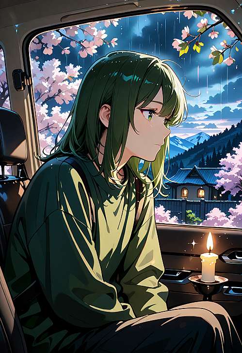 朝来寒雨晚来风