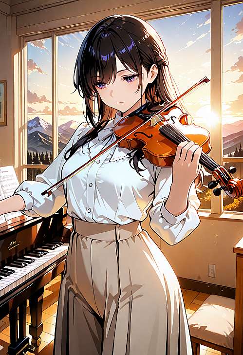 愿似朝暮花下客