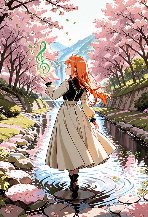 雨落黄昏花易落