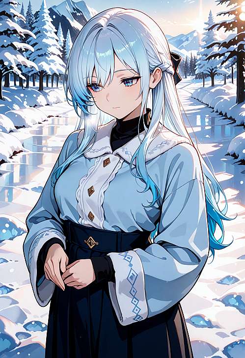 等不到鬓雪相拥