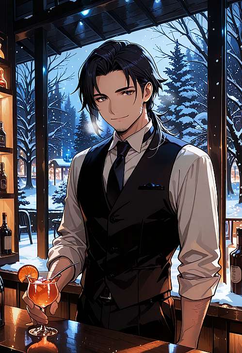 余生大雪倾黄昏