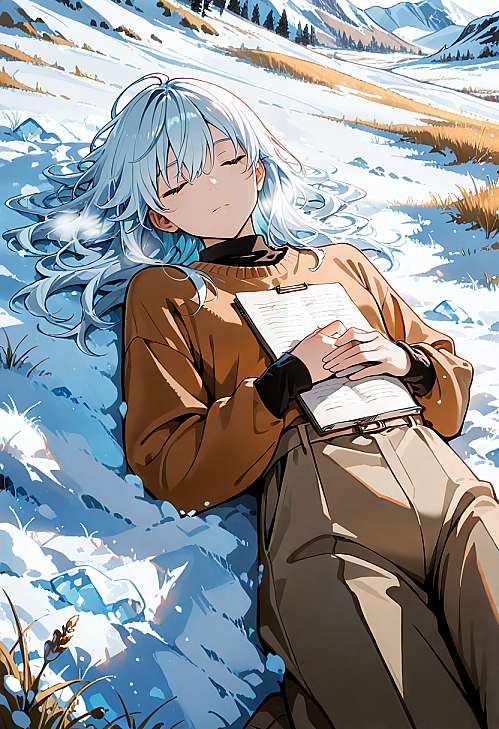 余生大雪倾黄昏