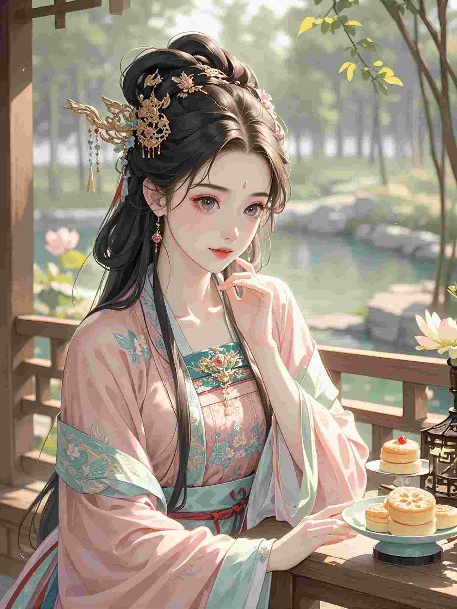 且让爱意付水流